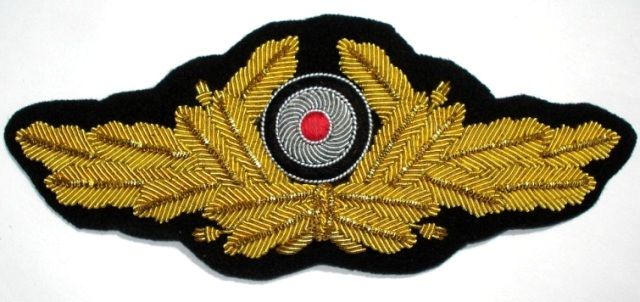 Military Badge Patch Goldwire Embriodery