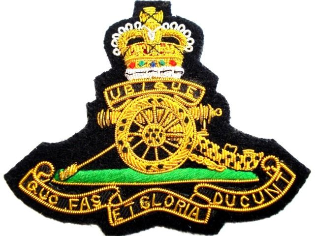 Military Badge Patch Goldwire Embriodery