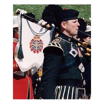 Bagpipe Banner Highland