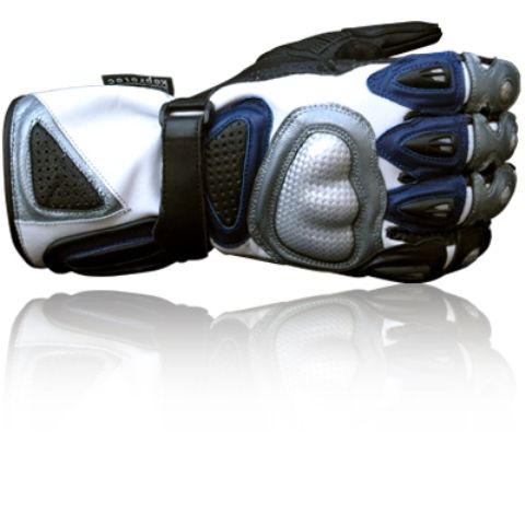Racing Leather Gloves Refined Air-vent