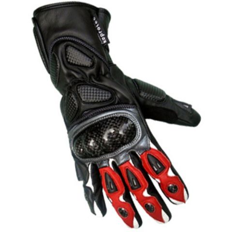 Racing Leather Gloves Refined Air-vent