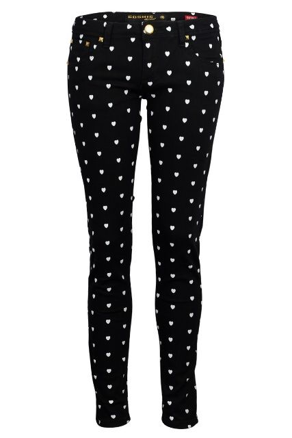 Ladies Printed Jeans