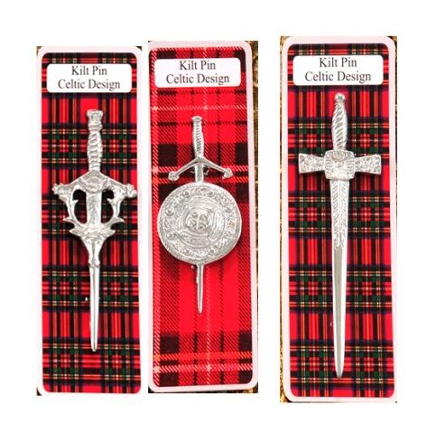 Scottish Dress Kilt Pin & Brooch