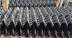 Continous screw flight ( auger blade; screw sprical ; helical blade)