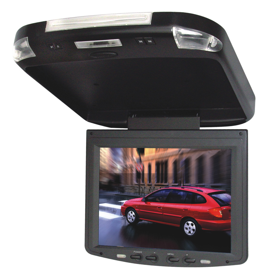 TFT LCD Monitor Flipdown W/In Car DVD Player