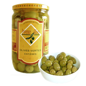 Organic Green Olives