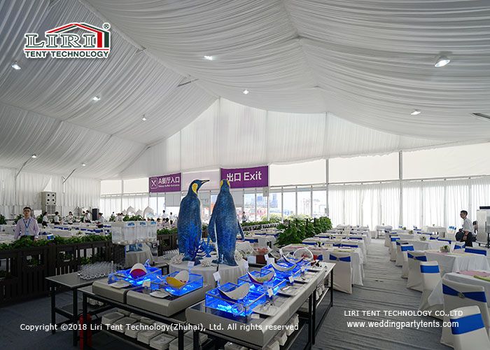 High Quality Big A Shape Event Tent With PVC Sidewalls For Restaurant