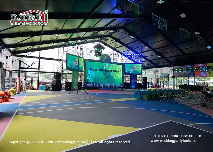 High Quality Outdoor Sport Tent With Black From For Basketball Event