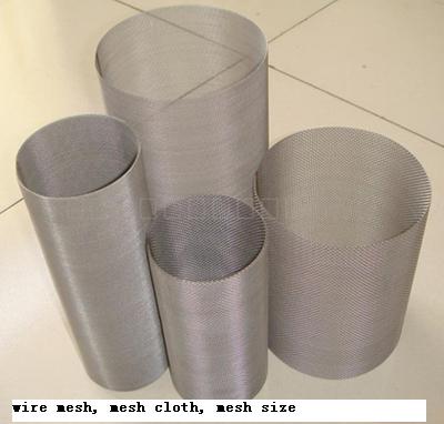 wire mesh/mesh cloth/ mesh filter /mesh size