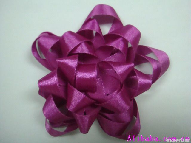 satin ribbon bows for gift decoration