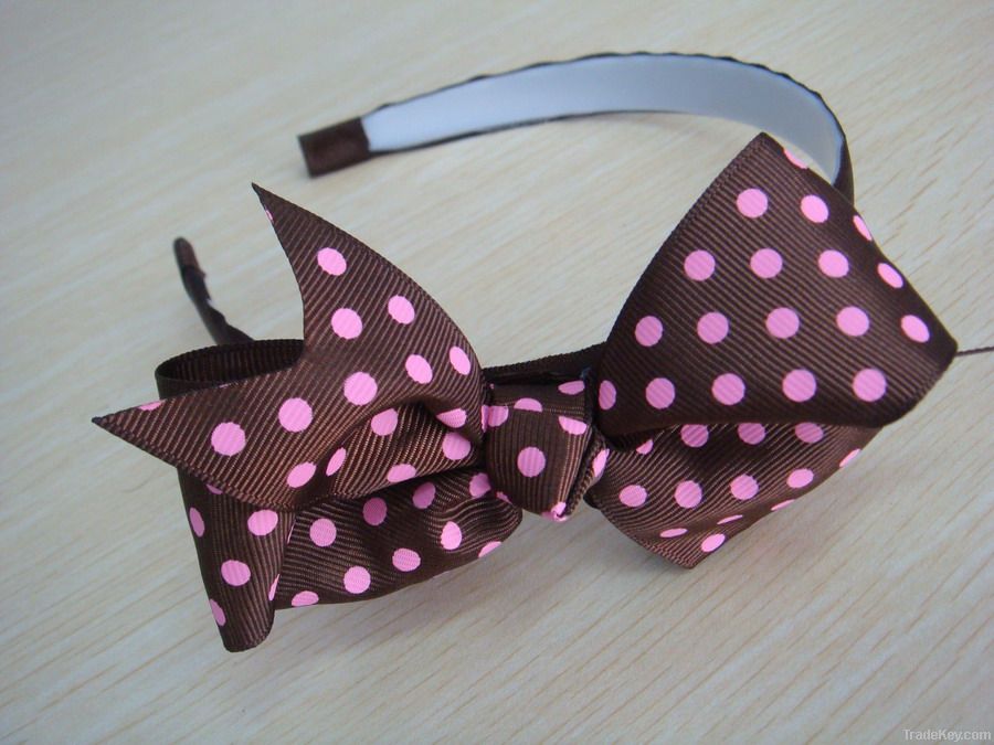 2012 hot sales grosgrain hair bows