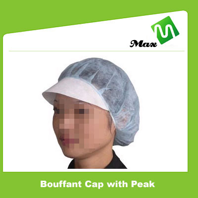 Bouffant Cap with Peak