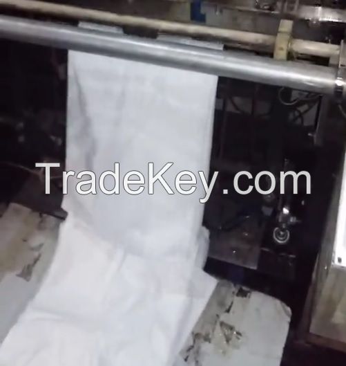 Single Line Hot Cutting T-shirt Bag Making Machine