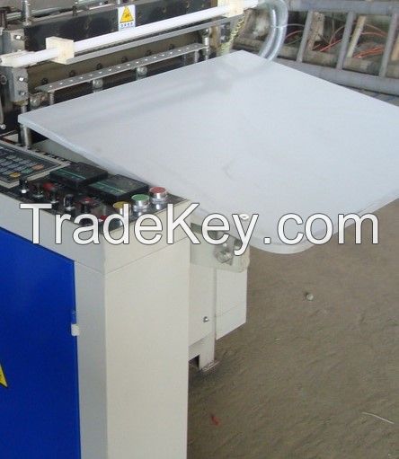 Single Line Hot Cutting T-shirt Bag Making Machine