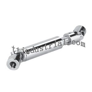 Extendable universal coupling, precision universal joint