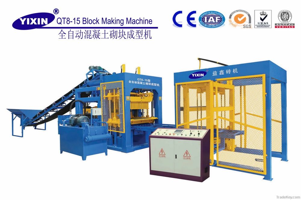 QT8-15 Block making machine