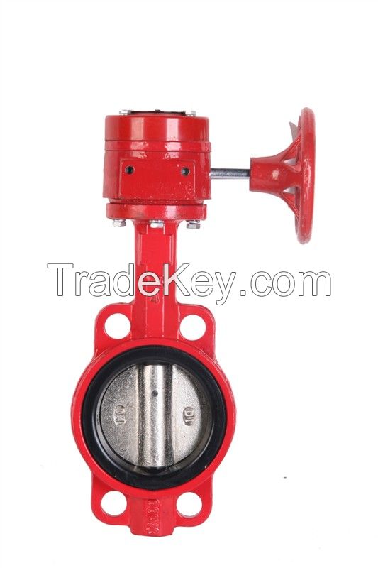 Wafer Type Spline Butterfly Valve