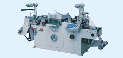 Automatic self-adhesive trademark of the die-cutting machine