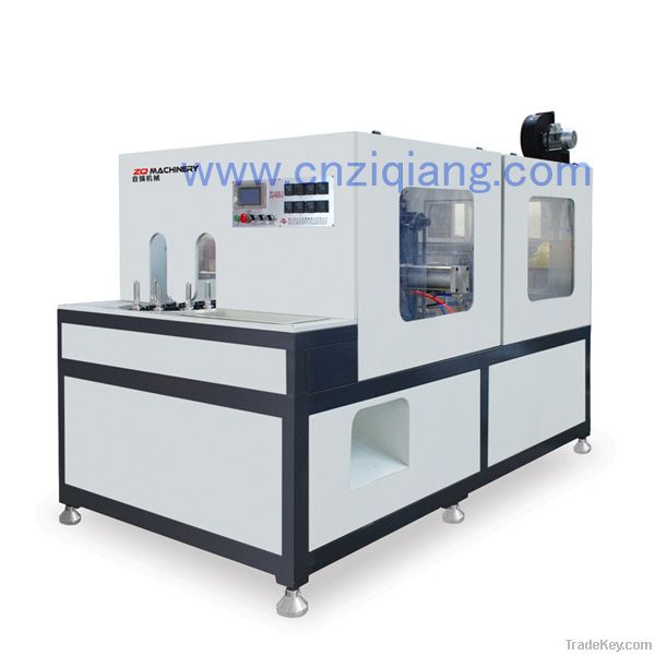 automatic stretch blow molding machine with preform manual loading