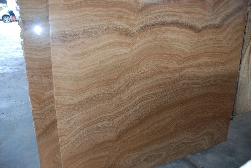 Chinese Marble Slabs "Wooden Yellow"