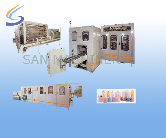 Automatic Toilet Roll Production Line