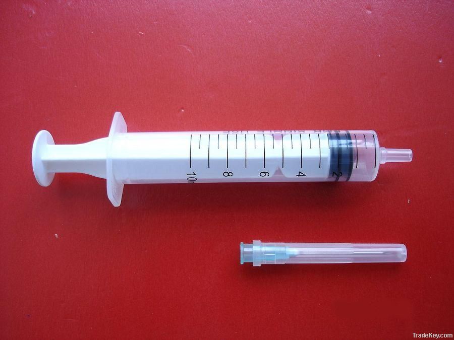 10ml disposable syringe with needle