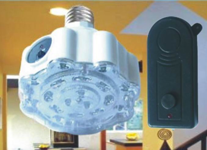 LED emergency lamp with remote control