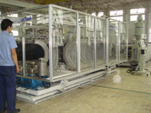 ZC-500H PP double wall corrugated pipe machinery