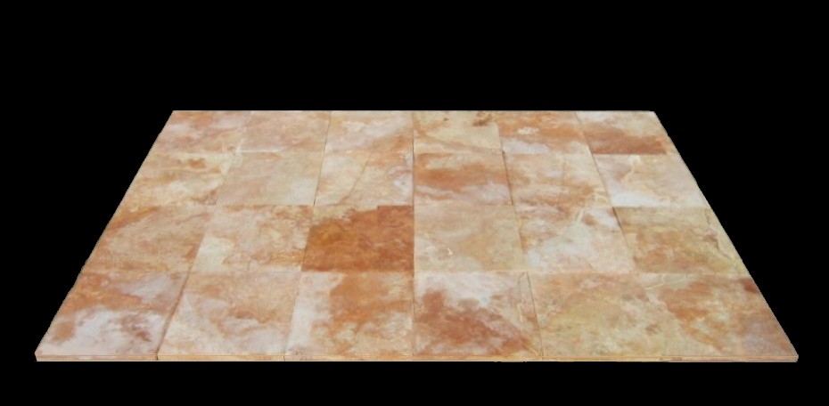 Pavers of Travertine in several colors