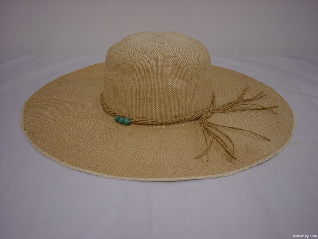 Ladies Woven Floppy Hats