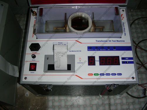 Transformer Oil Dielectric Breakdown Voltage Tester