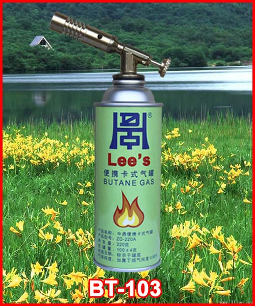 Lee's Gas Blow Torch BT-103, Electronic Gas Torch, Refillable Gas Torch