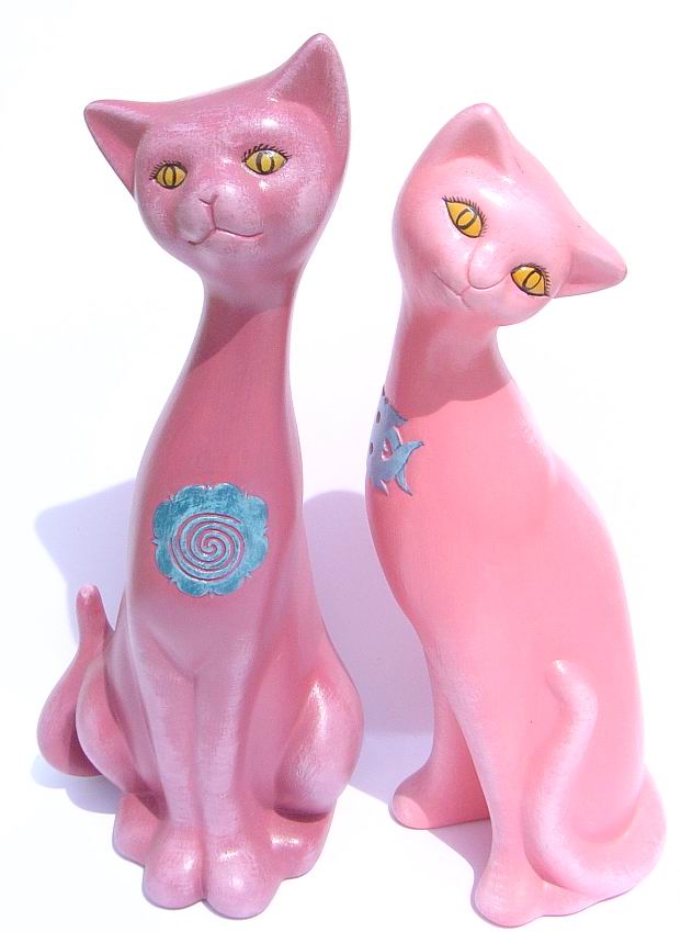 Porcelain Cats