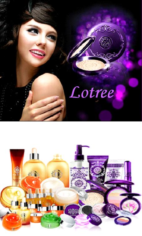 Lotree high quality cosmetic korea brand