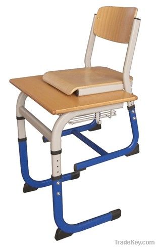 school desk and chair