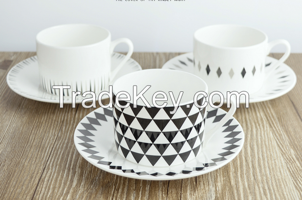 new arrival  fine royal design bone china coffee tea cup and saucer 