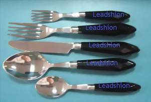 crystal handle cutlery
