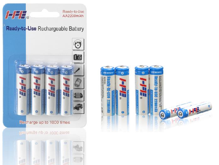 Ready-To-Use Ni-MH Batteries