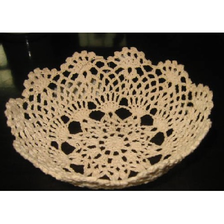 crochet Plate