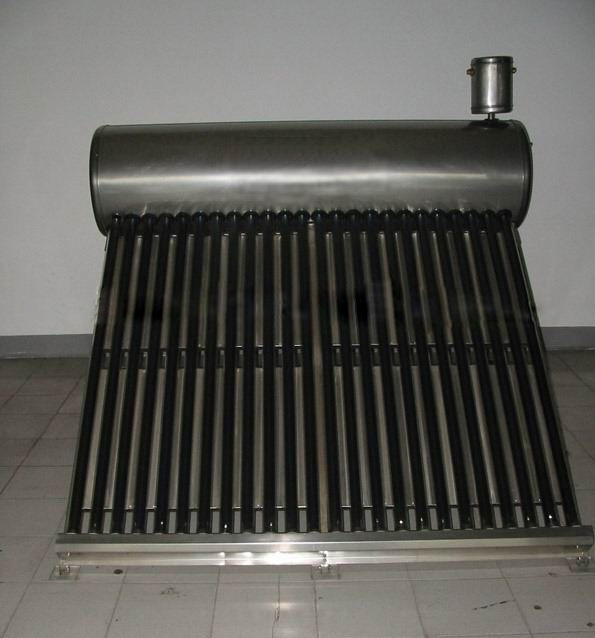 solar water heater with  assistant tank
