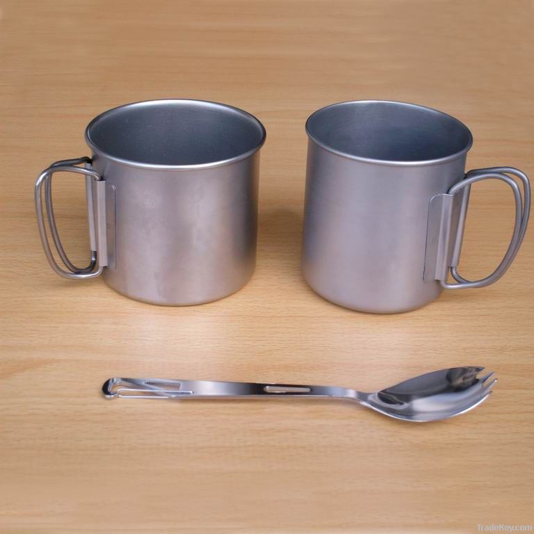 titanium mug
