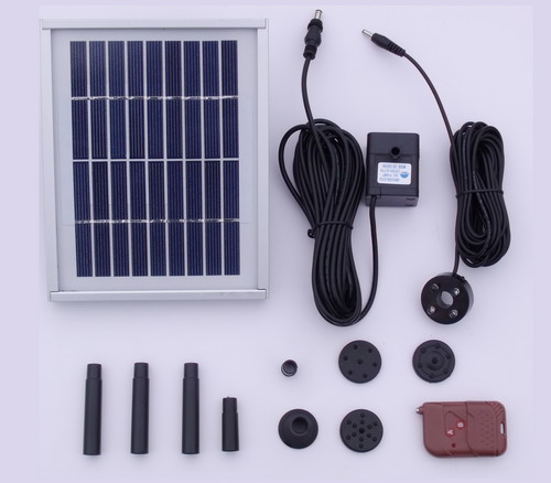 remote controlled solar pump