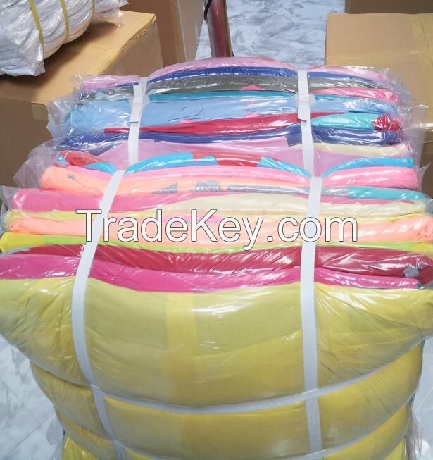 100% Cotton Color Non-Stitched Wiping Rags