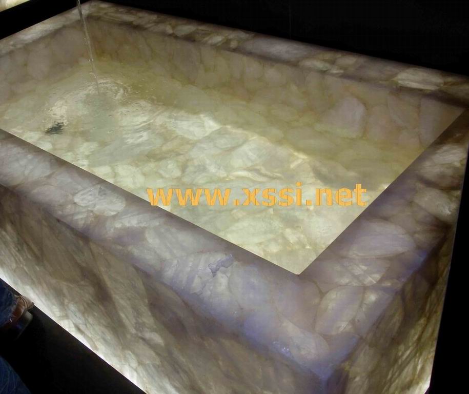 Agate sunshine stone  tub