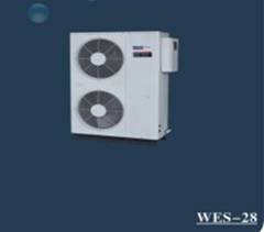 Commercial application heat pump heater sets