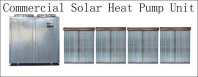 Commercial Solar Energy Heat Pump Water Heater