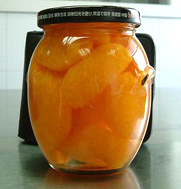 manderine_orange in cans and jars