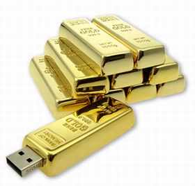 USB flash disk, gold bar usb stick, gold bar usb drive, metal usb flash