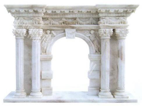 Fireplace Surround;Stone Marble Fireplace Mantel