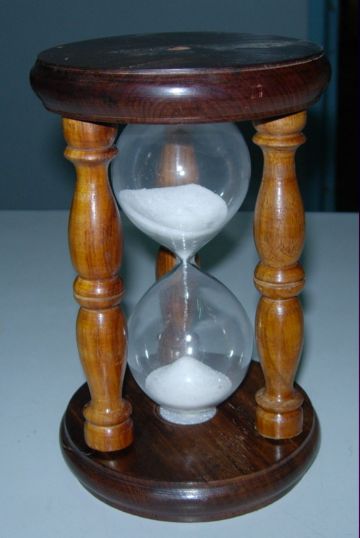 Brass Glass Sand Timer